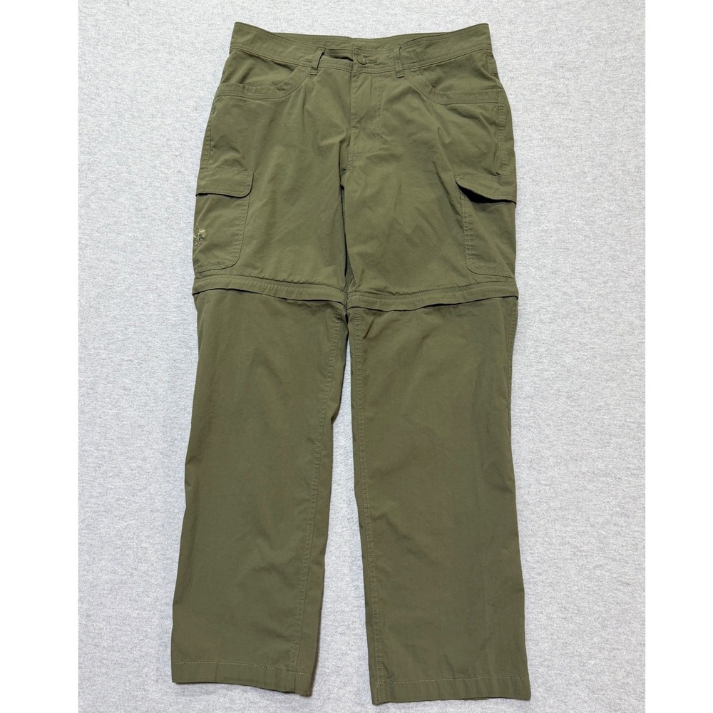 Boy Scouts of America Mens 36 Switchback Pants Olive Green Convertible Cargo